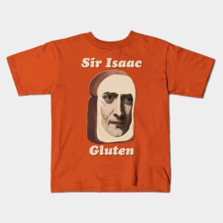 Sir Isaac Gluten Kids T-Shirt